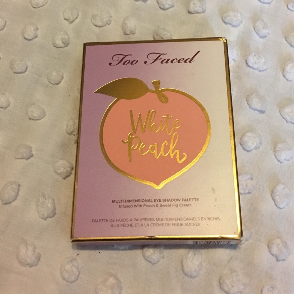 Too Faced White Peach Eye shadow palette